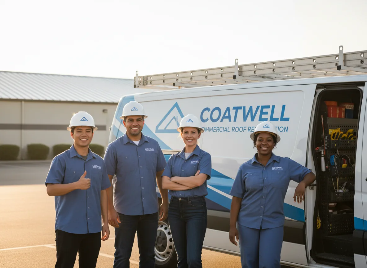 Commercial roof coating company in Penn, ND